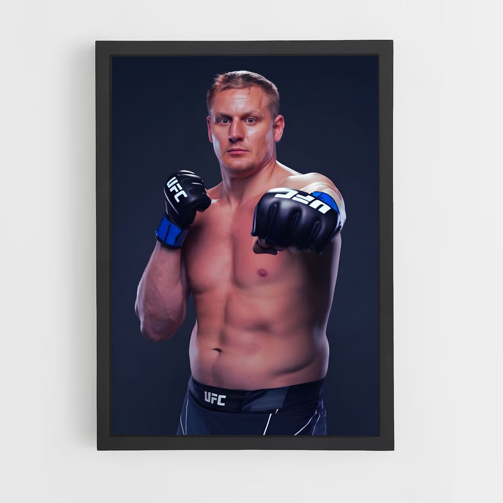 Poster Sergei pavlovich boxer – affiche MMA (vue 2)